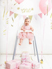 Garland Birthday - Pink Flagietki, 1,3m