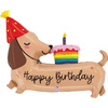 Foil Balloon “Happy BDay” Dachshund 94 cm