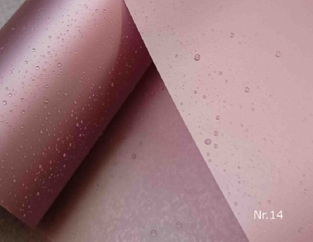 Frosted decorative floristry foil 50cm x 9.5m