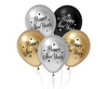 Latexballons "Happy New Year" – 30 cm, 5 Stück