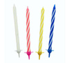 Birthday candles 24/24, 4 colors, Mix Color