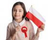 Nationalkokarde weiß-rot mit Wappen 7.5 cm