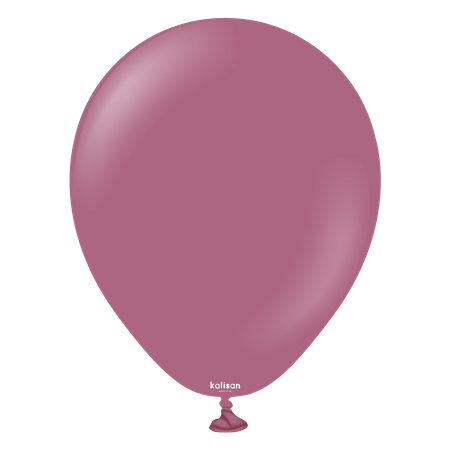 Retro Wild BerryLatex-Ballons, rosa, 13 cm, 100 Stück.