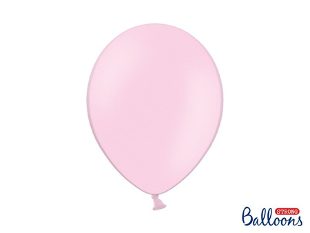 Latex balloons Strong pink, Pastel Baby Pink, 30 cm, 100 pcs.