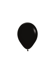 Sempertex Latexballons, Black, Schwarz, 12cm, 50Stk.