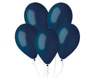 Gemar 13" Pastel Navy Blue Latex Balloons (50 Pack)