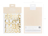 Aufkleber, Stiucker mit allen Buchstaben, Personalisierung, Gold
