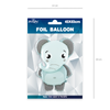 Folienballon Elefant 45 cm x 63 cm