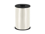 Plastic ribbon, white, 5mm / 225m