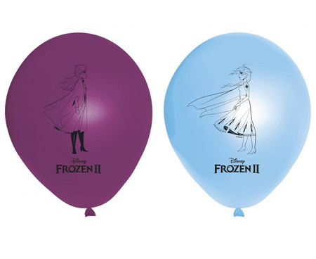 Latex balloons print Frozen 2, 28cm, 8pcs