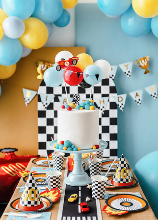 Balloon cake topper Car, mix, 29 cm