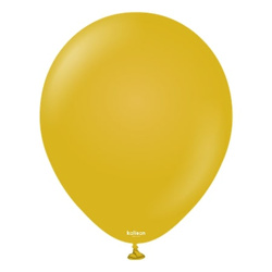 Retro MustardKalisan Latex-Ballons, 30 cm, 100 Stück.