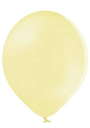 B105 Latex-Ballons, Gelb, Pastell-Zitrone, 30cm, 100 Stk.