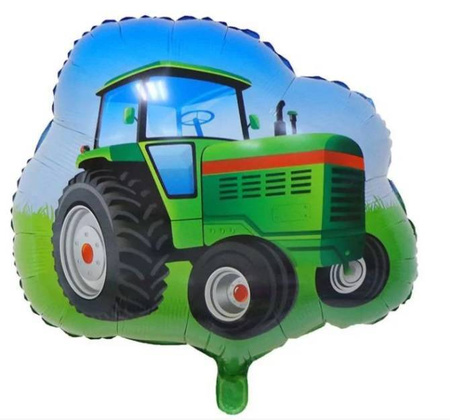 Foil balloon tractor, 65 x 64 cm