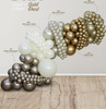 Sempertex Latexballons Silk Oyster White, 30 cm, 50 Stk.