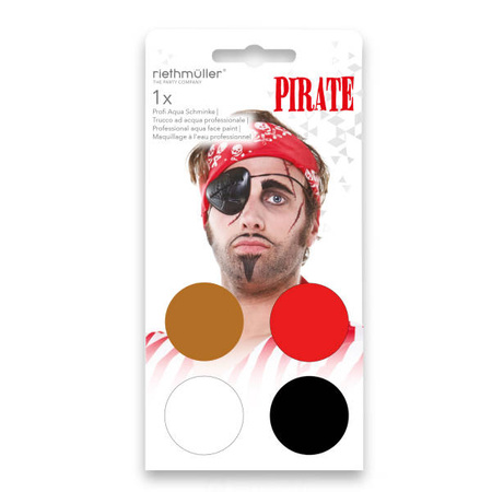 Face paintings, 4 colors