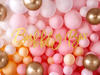 Balloons Glossy, Gold chrome glossy, 45cm, 5 pcs.