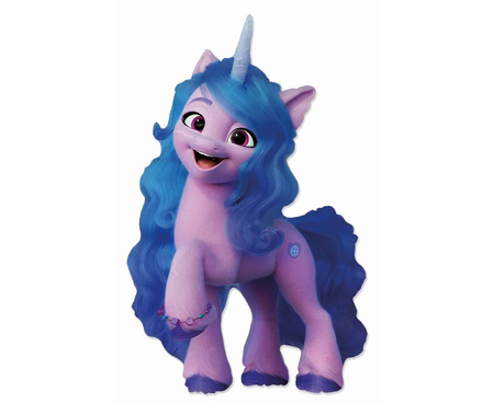 Balloon Foil Izzy Pony, for stick 36cm