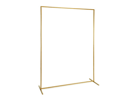 Backdrop stand, frame, gold, 150x200 cm.