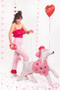 Foil balloon Poodle, 119x108 cm, mix