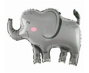 Folienballon Elefant, 68x49cm