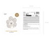 Luftballons 30 cm, 30. Geburtstagsset, Pastell Off-White
