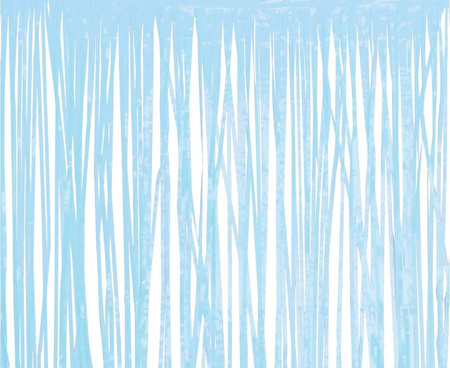 Decorative curtain, blue, pastel J - 1 x 2 m