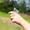White Holographic Butterfly Wall Stickers 75 cm – Set of 12