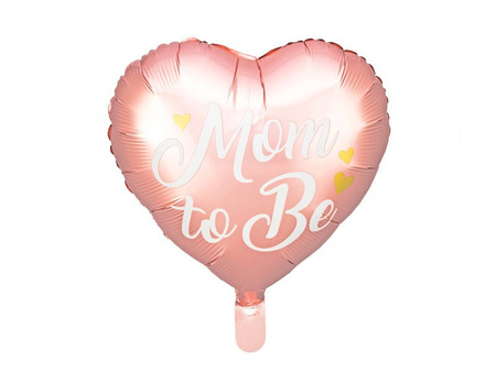Mom to Be Folienballon, 35cm, rosa