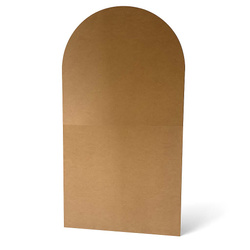 Smooth Decorative Panel S1 - Half Circle