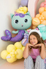 Foil Balloon MerCat Gabby’s Dollhouse Mix 80 x 82 cm