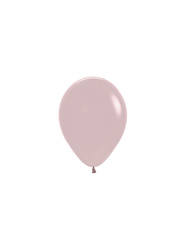 Sempertex Latex Balloons, Pastel Dusk Rose, 12cm, 50pcs