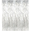 Curtain Silver metallic, 100 x 200cm