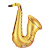 Saxophone foil balloon, 94 cm for the musician