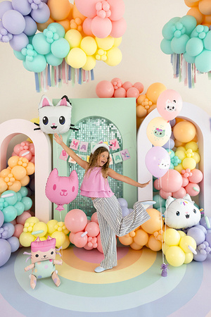 Balloons Strong Gabby’s Dollhouse Pastel Mix 30 cm 6 pcs