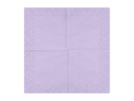 Paper napkins Lavender 33x33cm 20 pcs