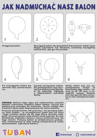 Transparent balloon with print dove, golden 45cm