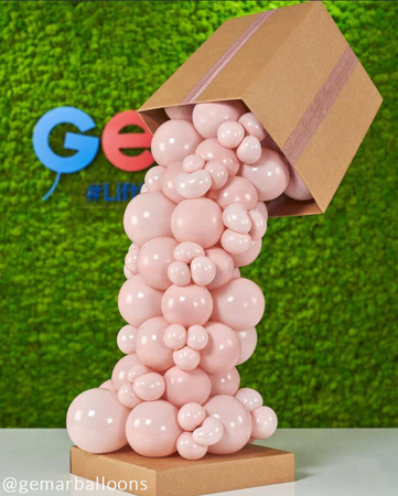 Pastel latex balloons Shell 100, 48cm, 1 pcs.