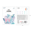 Holographic Butterfly Stickers – Set of 12 Mixed Designs