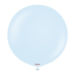 Latex Balloons Kalisan Macaron Baby Blue, 45cm, 25 pcs.