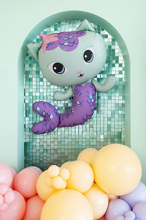 Foil Balloon MerCat Gabby’s Dollhouse Mix 80 x 82 cm