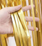 Gold mattierter Vorhang, 100 x 200cm