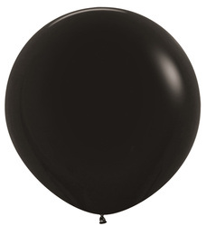 Sempertex Latex Balloons, Black , 91 cm, 1 pcs