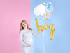 Latex balloons Crystal Clear transparent 30cm, 100 pcs