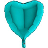 Foil Balloon - Tiffany Heart 46 cm Grabo