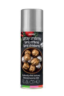 Decorative spray, silver 125 ml