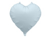 Heart-Shaped Foil Balloon, 45 cm, Misty Blue