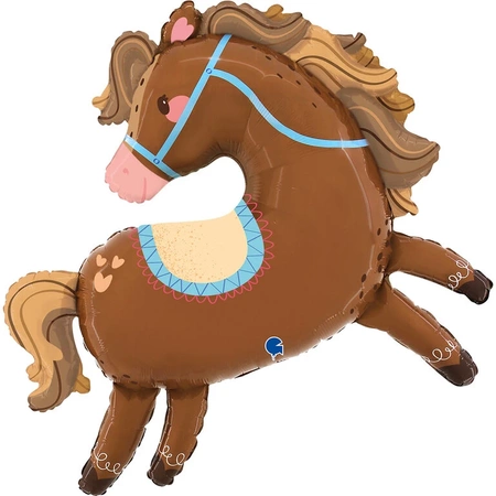 Foil Balloon - Horse, 94 cm, Grabo