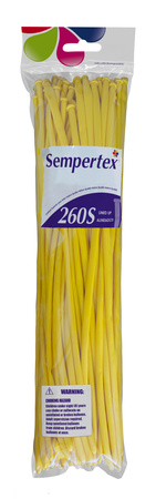 Sempertex 260 modeling balloons, Reflex mix, 50pcs