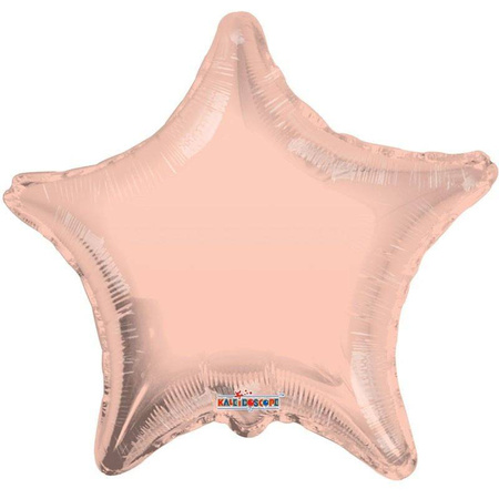 Foil balloon Star Rose Gold, 55 cm